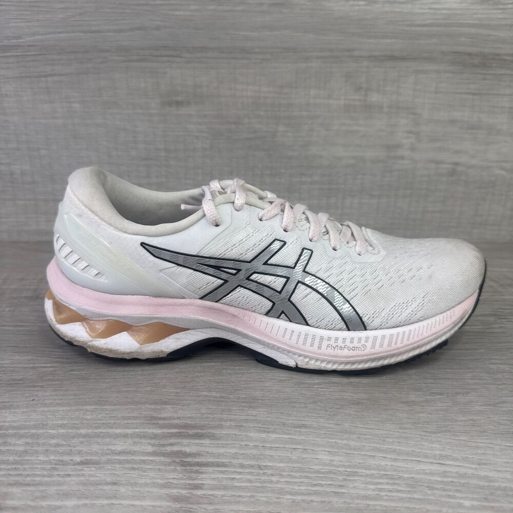 Asics Gel-Kayano 27 1012A649-021 Women's 8 Running Shoes Glacier Gray Sneakers